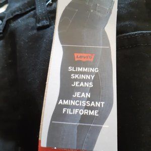 Levis Black Skinny Jeans